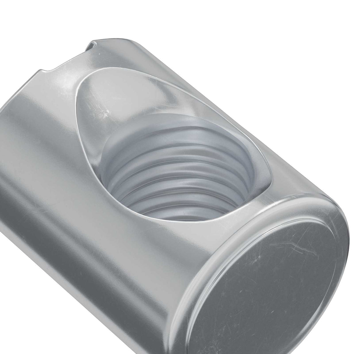 vidaXL Tonmoer 2 pcs Zilver M6 x 13 mm IJzer