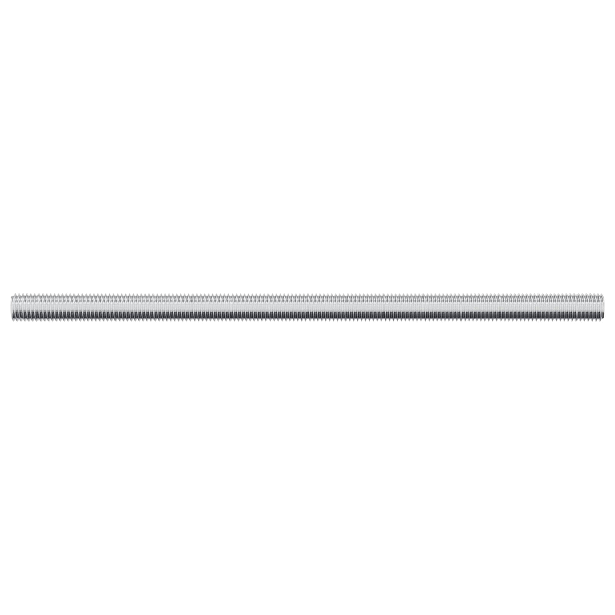 vidaXL Draadstangen 2 pcs Zilver M6 x 120 mm Metaal