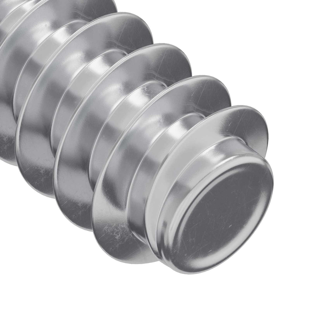 vidaXL Schroef 2 pcs Zilver M6 x 12 mm IJzer