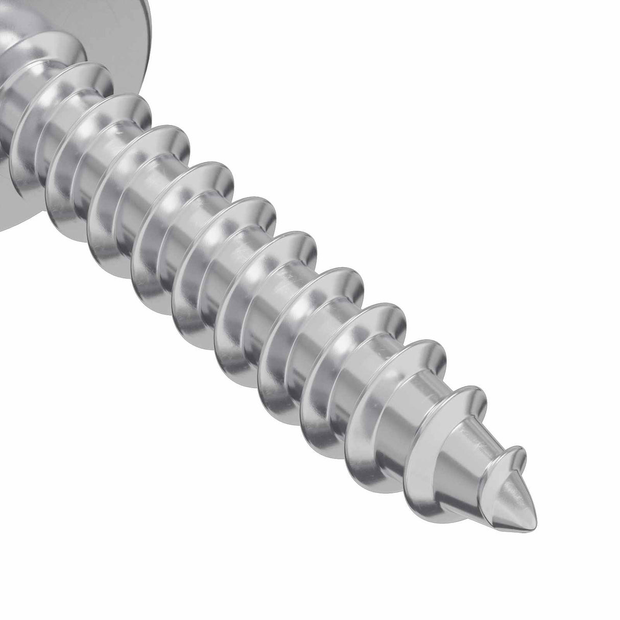 vidaXL Houtschroeven 2 pcs Zilver M4 x 20 mm Staal