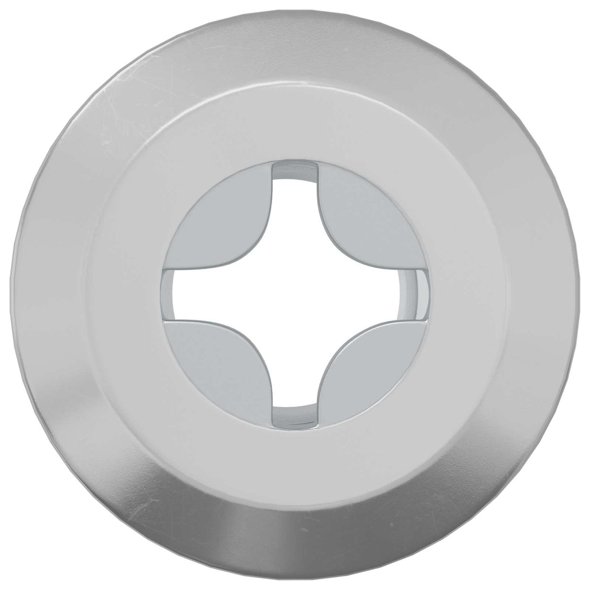 vidaXL Slotted Nut 2 pcs Nickel M6 x 15 mm Steel