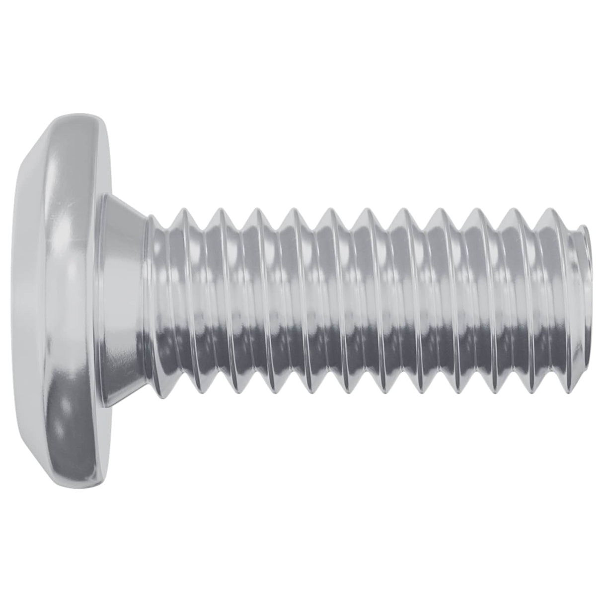 vidaXL Head Locking Screw 2 pcs Silver M6 x 15 mm Steel