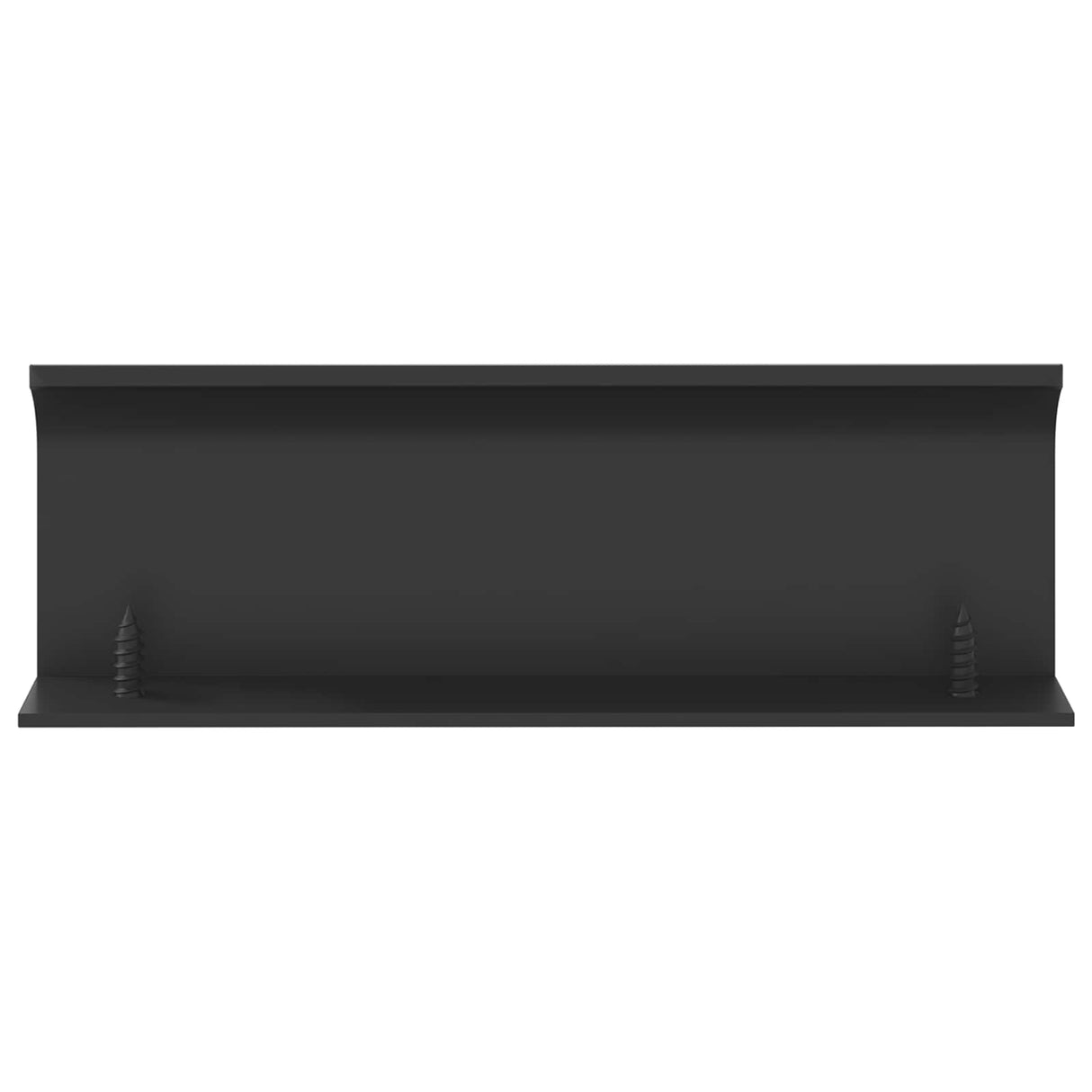 vidaXL Handle 2 pcs Black 120 x 39.6 x 17 mm Aluminium