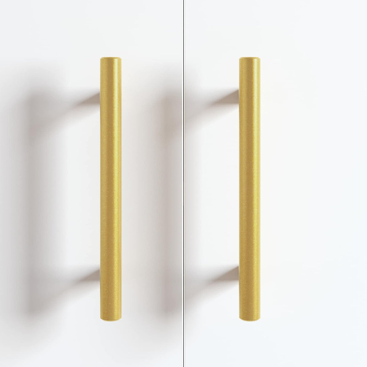 vidaXL Kast Handvat 2 pcs Goud 150 mm Roestvrij staal
