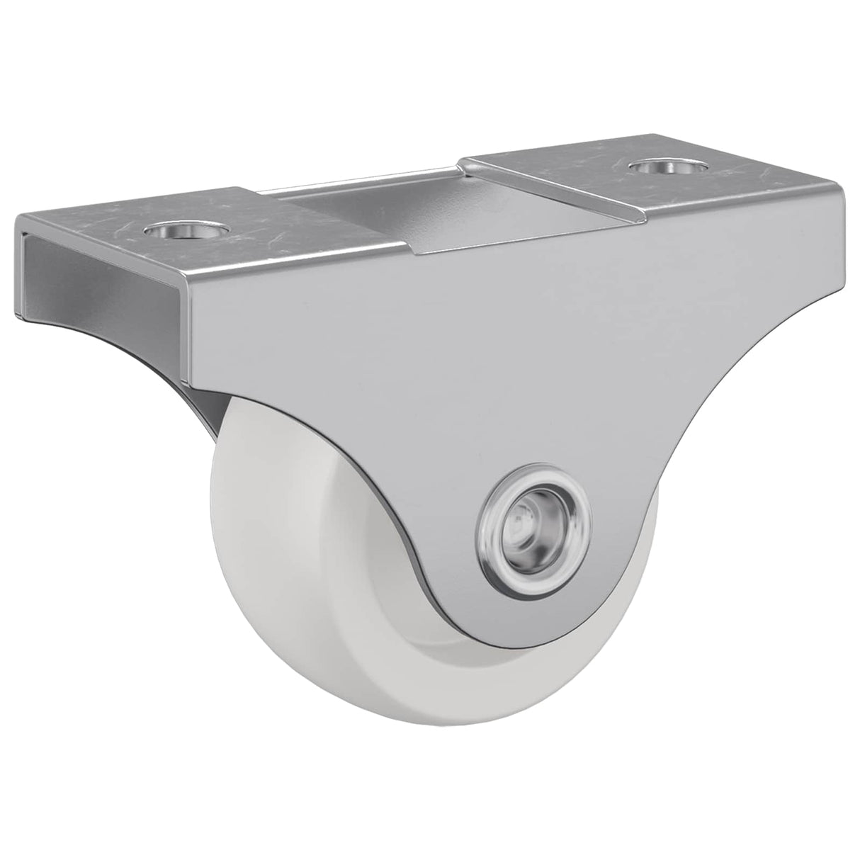 vidaXL Caster 2 pcs Wit 42 x 11,5 x 29 mm IJzer