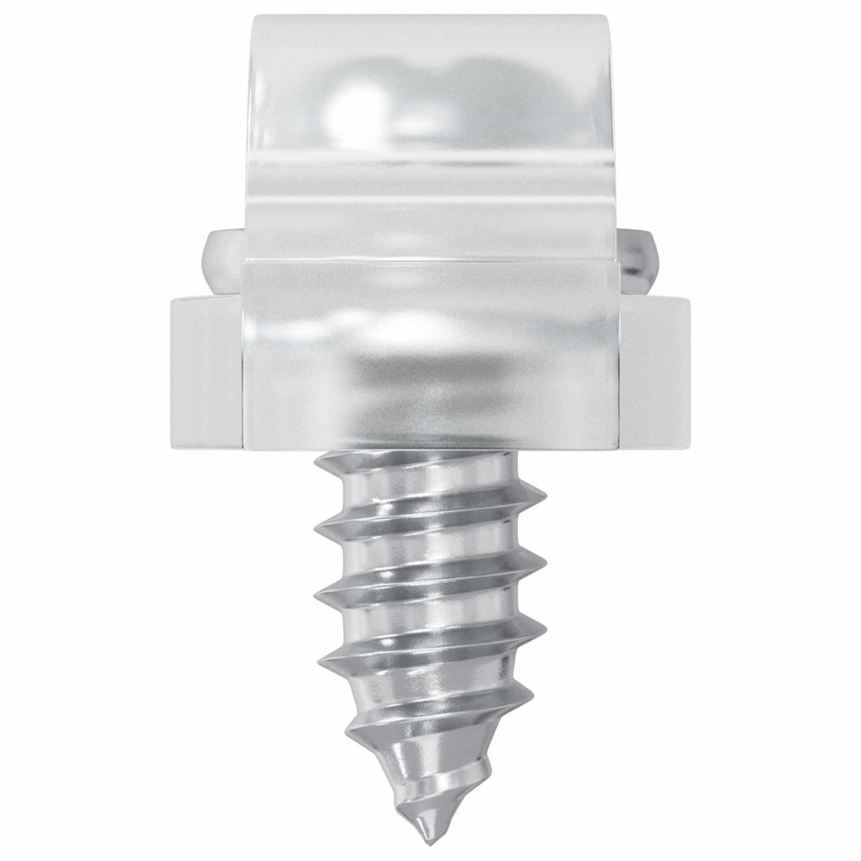 vidaXL LED stripclips 2 pcs Doorzichtig 23,8 x 7,3 x 4,3 mm