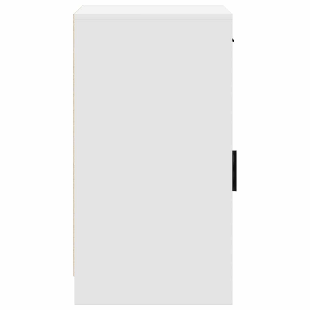 vidaXL Dressoir met lade Wit 40 x 40,5 x 75 cm Bewerkt hout
