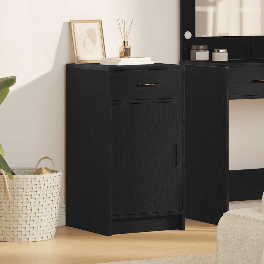 vidaXL Dressoir met lade Wit 40 x 40,5 x 75 cm Bewerkt hout