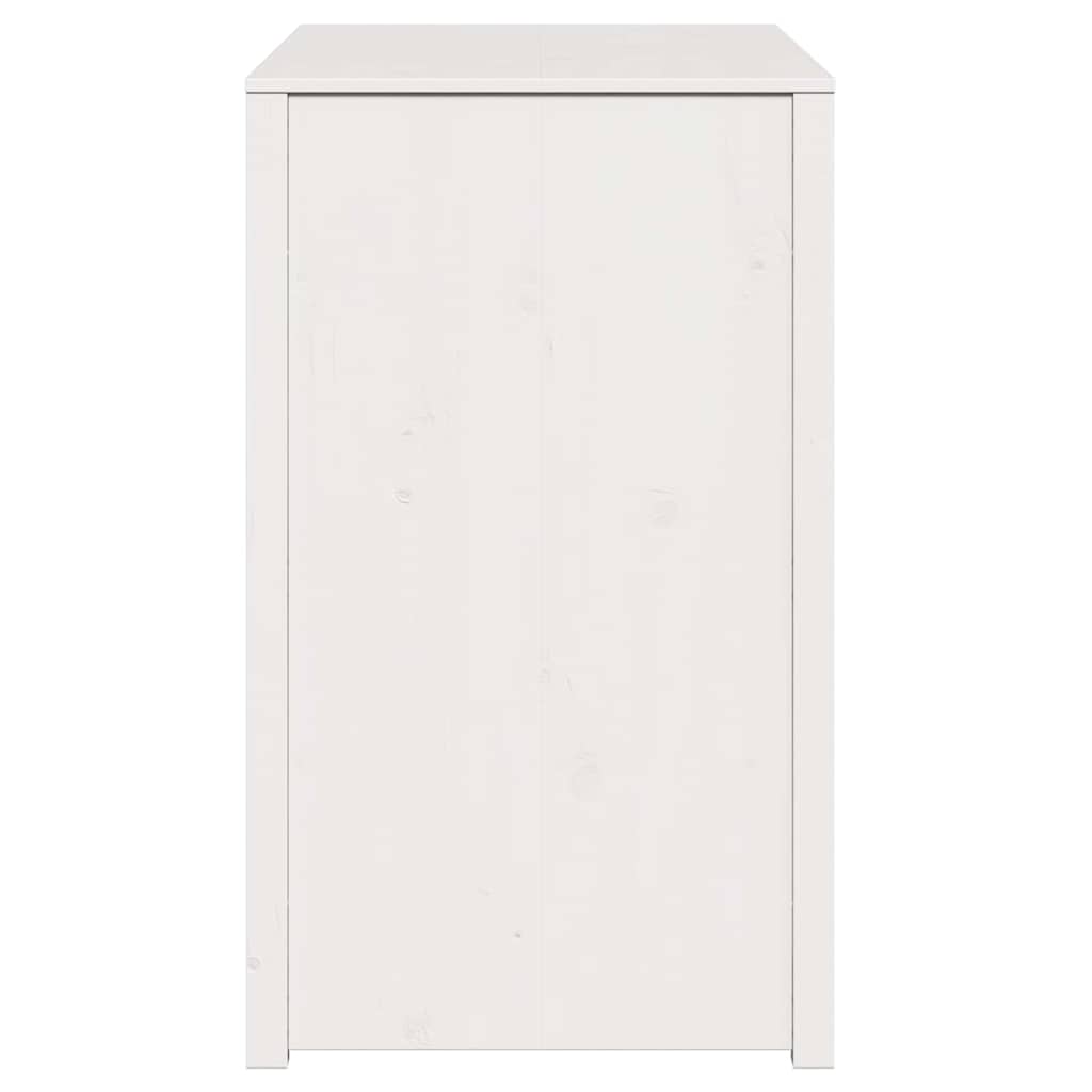 vidaXL Keuken Kast Bruin Eiken 106 x 55 x 92 cm Massief grenenhout