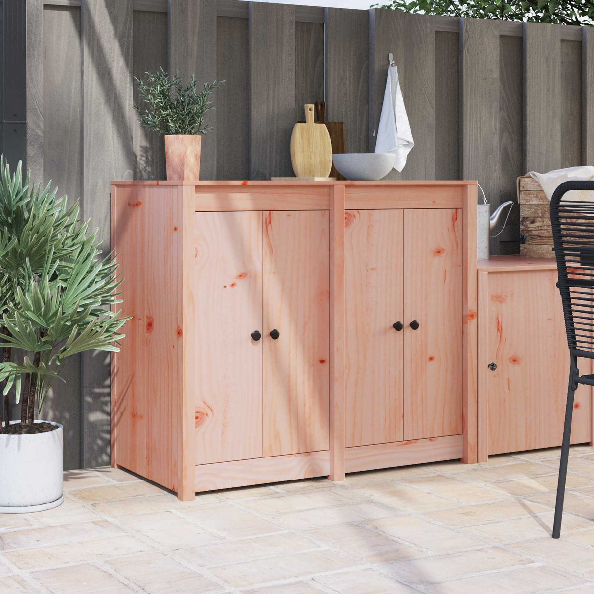 vidaXL Kitchen door Brown Oak 50 x 9 x 82 cm Solid pinewood
