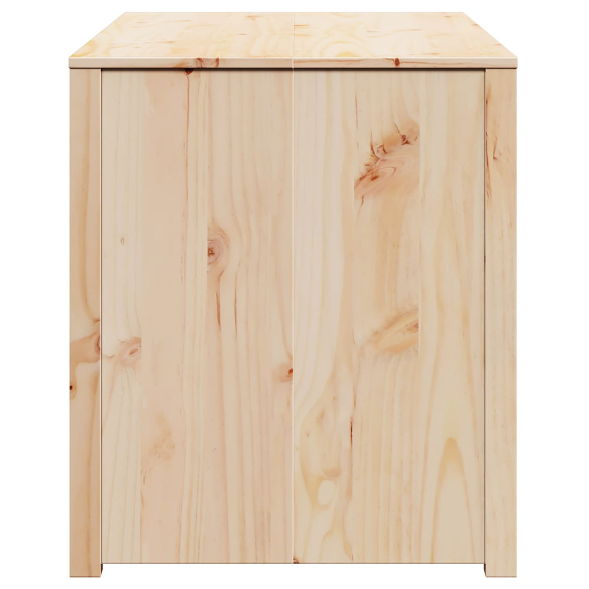vidaXL Keuken Kast Bruin Eiken 106 x 55 x 64 cm Massief grenenhout