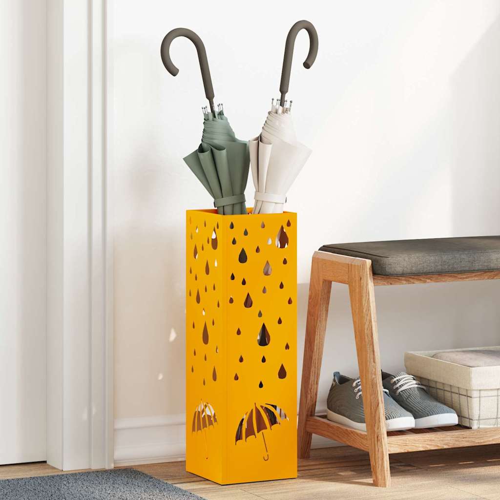 vidaXL Opslaghaak & Rek met opslag Zwart 15,5 x 15,5 x 49 cm Metaal