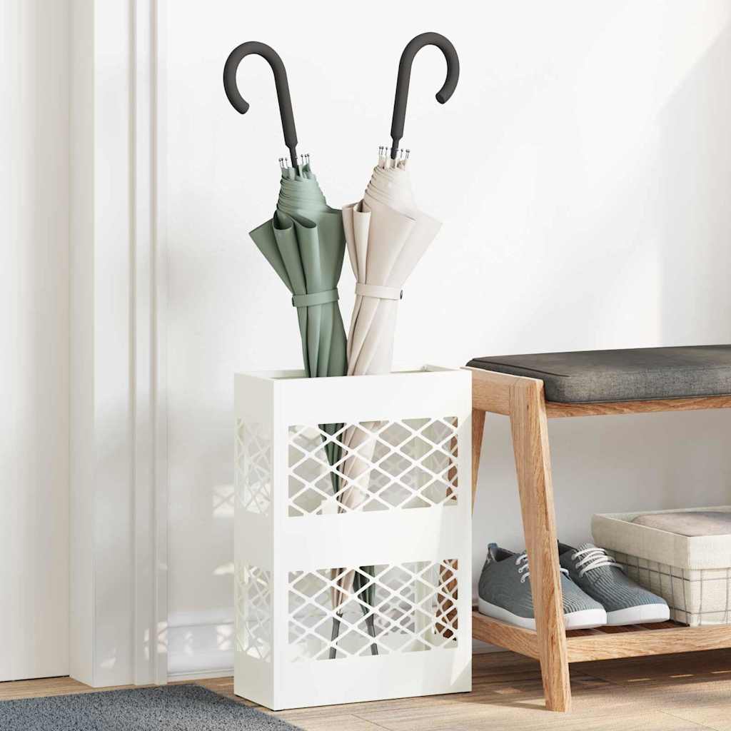 vidaXL Opslaghaak & Rek Zwart 28 x 12 x 41 cm Staal