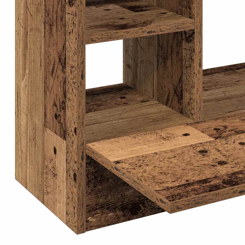 vidaXL Wandbureau 105x48x75 cm bewerkt hout wit