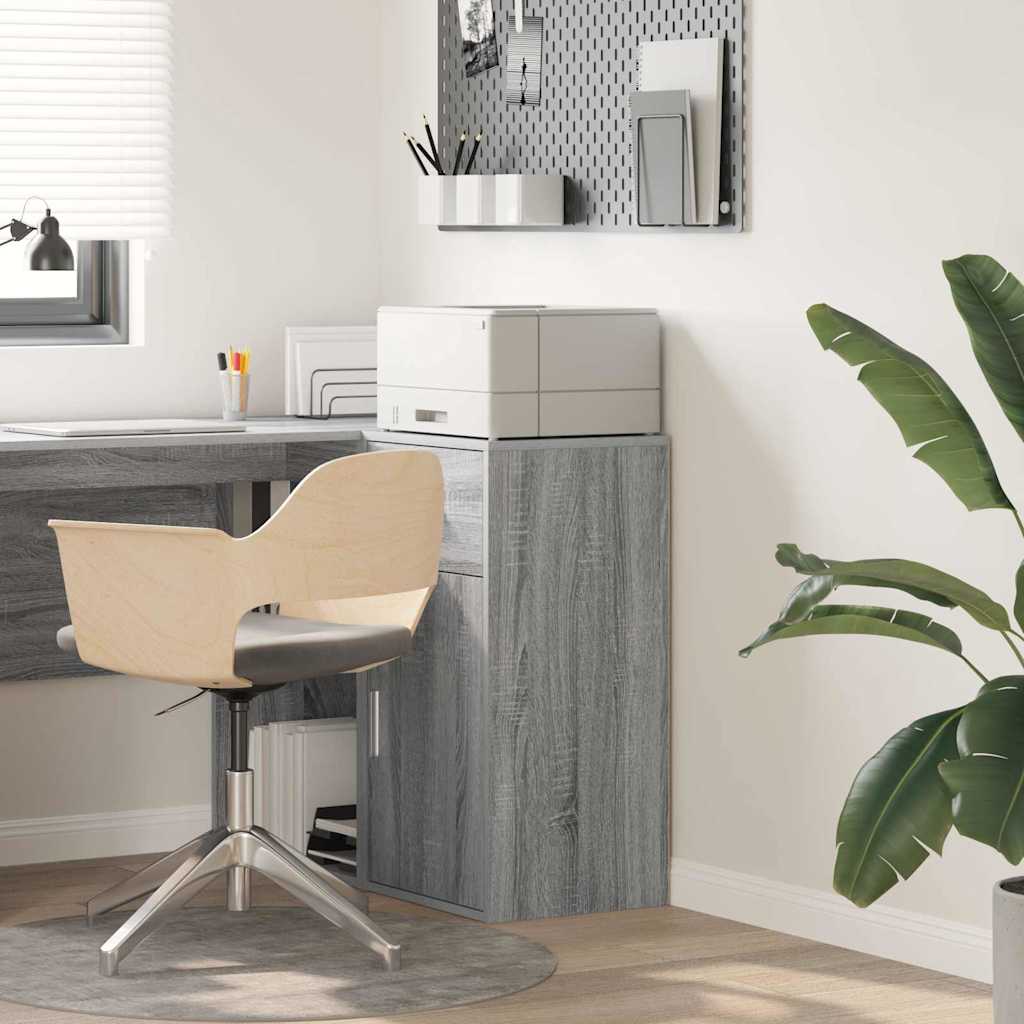 vidaXL Dressoir met lade Wit 38 x 34 x 75 cm