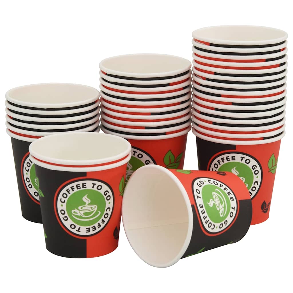 vidaXL Disposable paper coffee cups 120 ml (4 oz) 1000 pcs