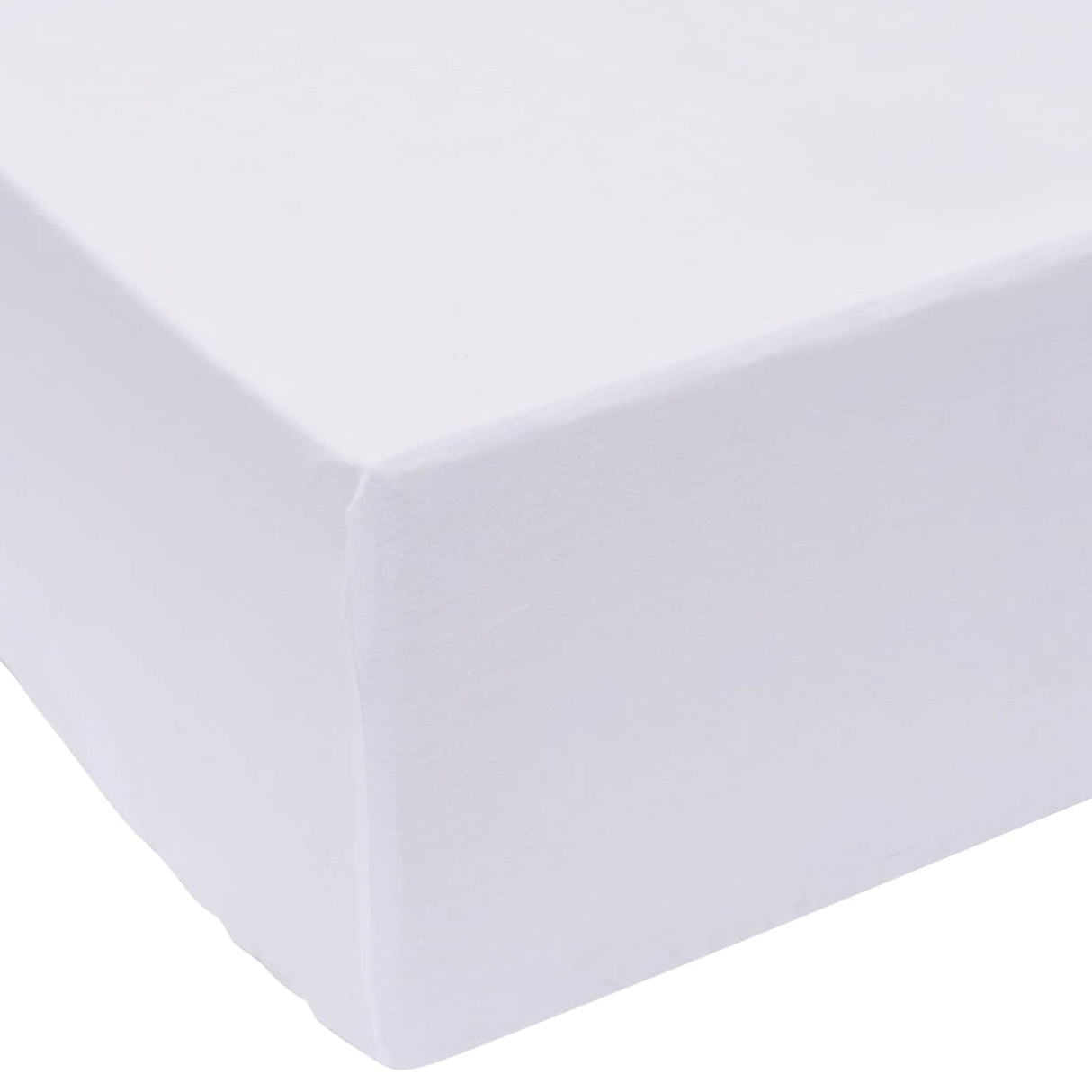 vidaXL Flat Sheet White 200 x 160 cm Cotton