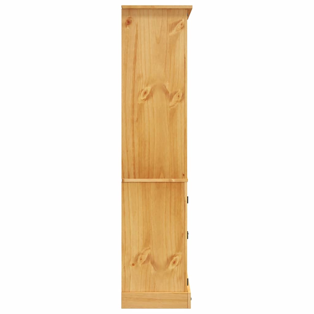 vidaXL Wandkast Mexicaans grenenhout Corona-stijl 80x40x170 cm