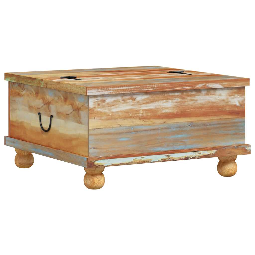 vidaXL Coffee Table 70x70x38 cm Recycled Wood