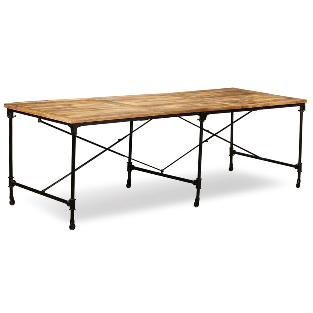 vidaXL Dining table 240 cm solid mango wood