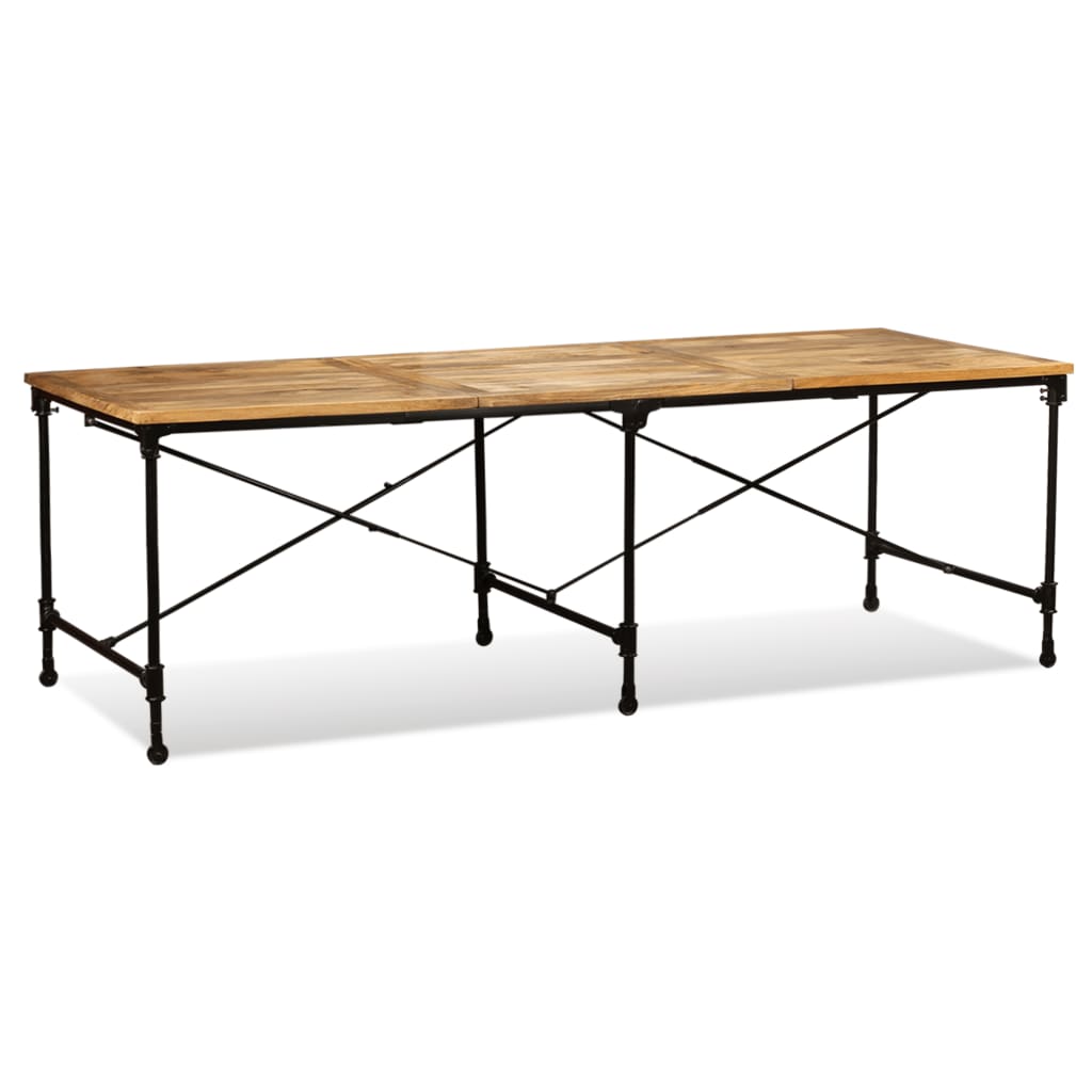 vidaXL Dining table 240 cm solid mango wood