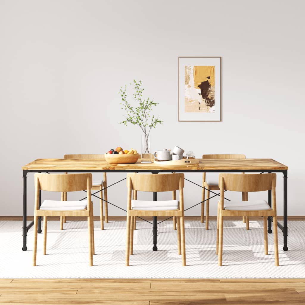 vidaXL Dining table 240 cm solid mango wood