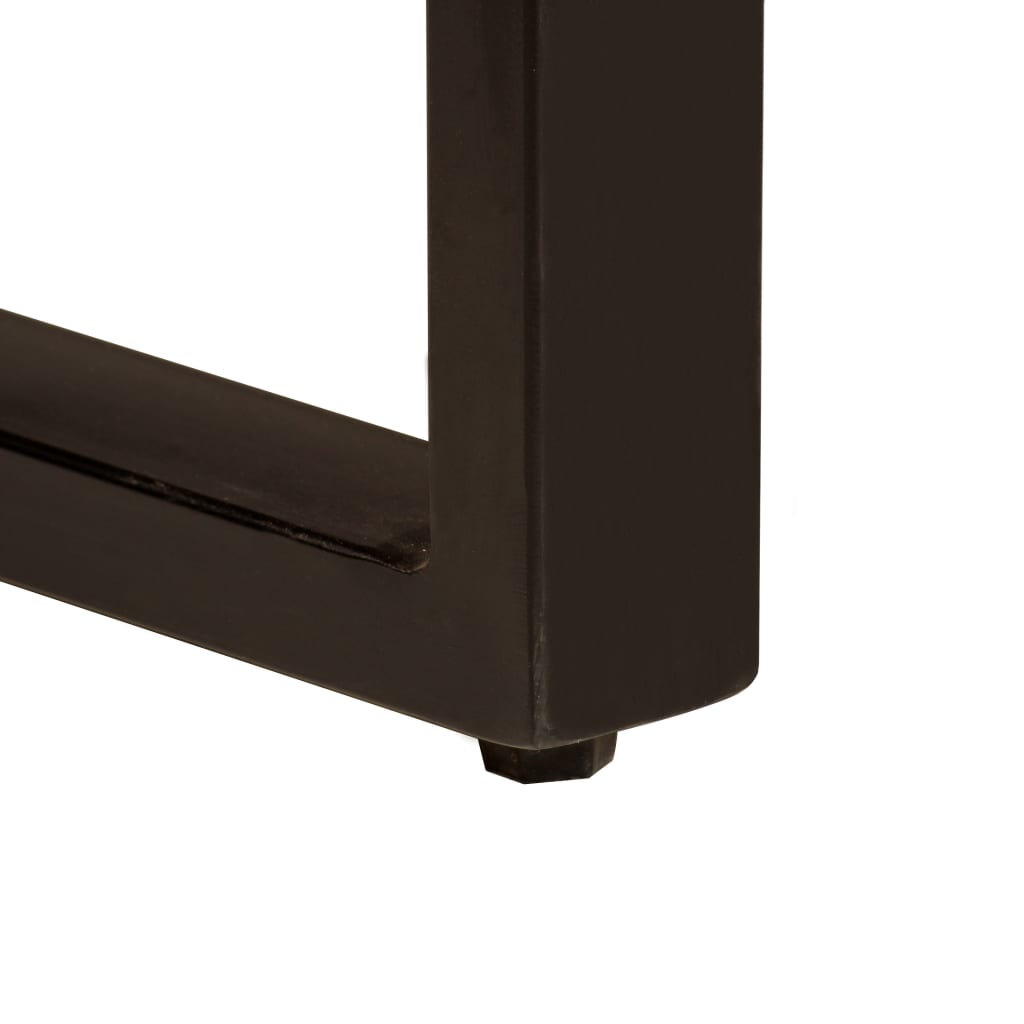 vidaXL Dining Table 180 cm Solid Rough Mango Wood