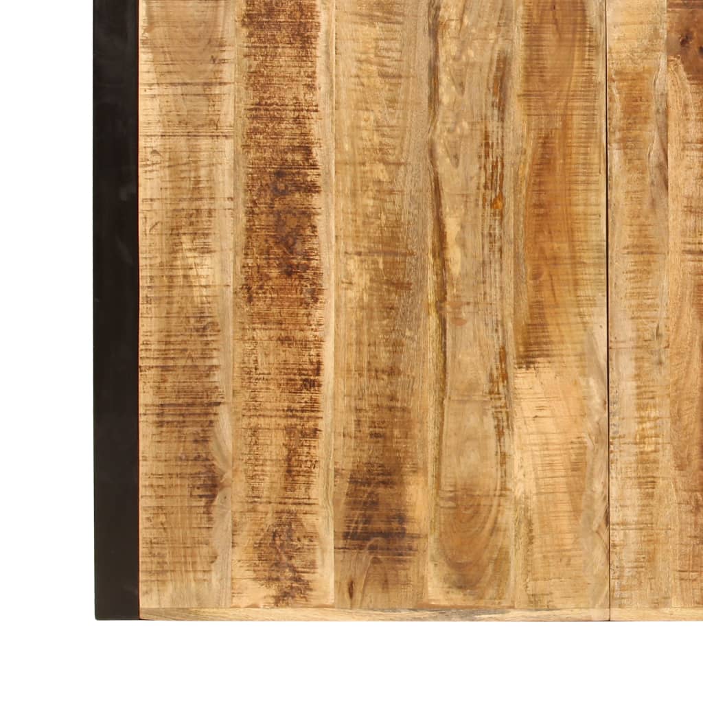 vidaXL Dining Table 180 cm Solid Rough Mango Wood
