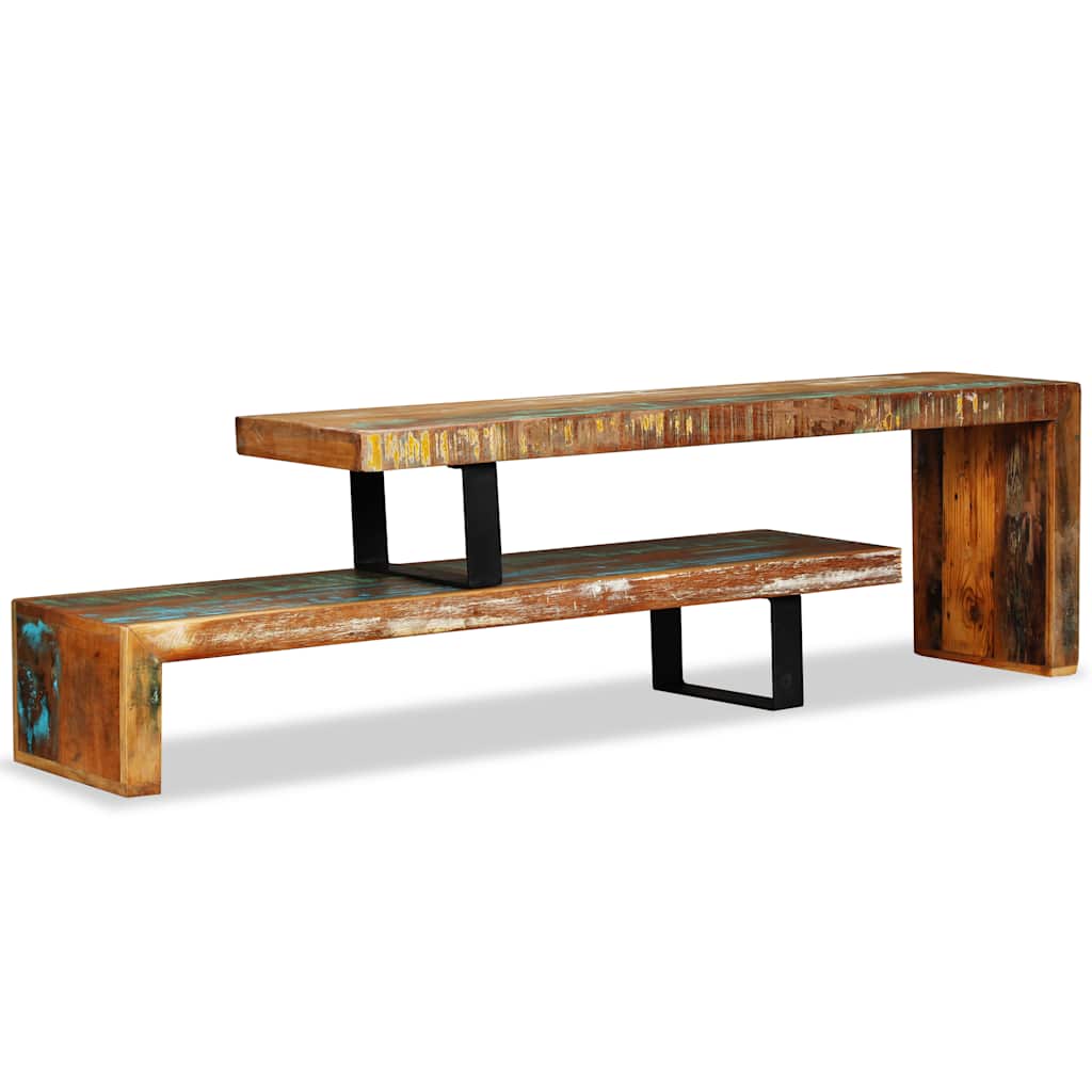 vidaXL TV Cabinet Solid Reclaimed Wood