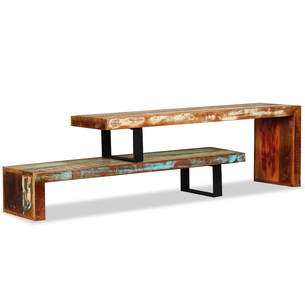 vidaXL TV Cabinet Solid Reclaimed Wood