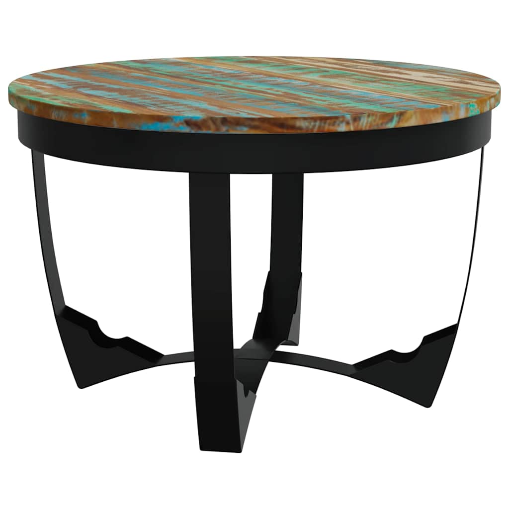 vidaXL Salontafel 60x40 cm massief gerecycled hout
