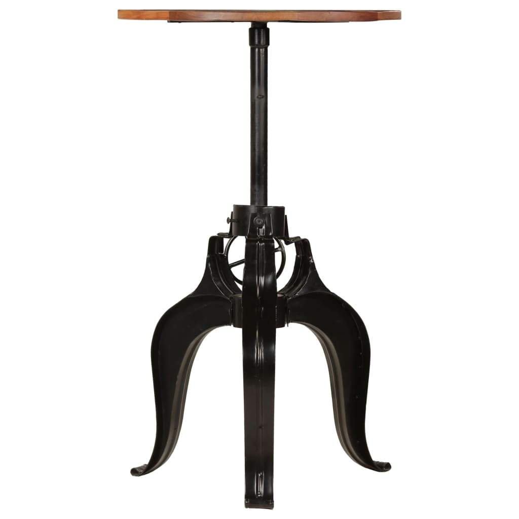 vidaXL Bartafel 60x(76-110) cm bois massif recyclé