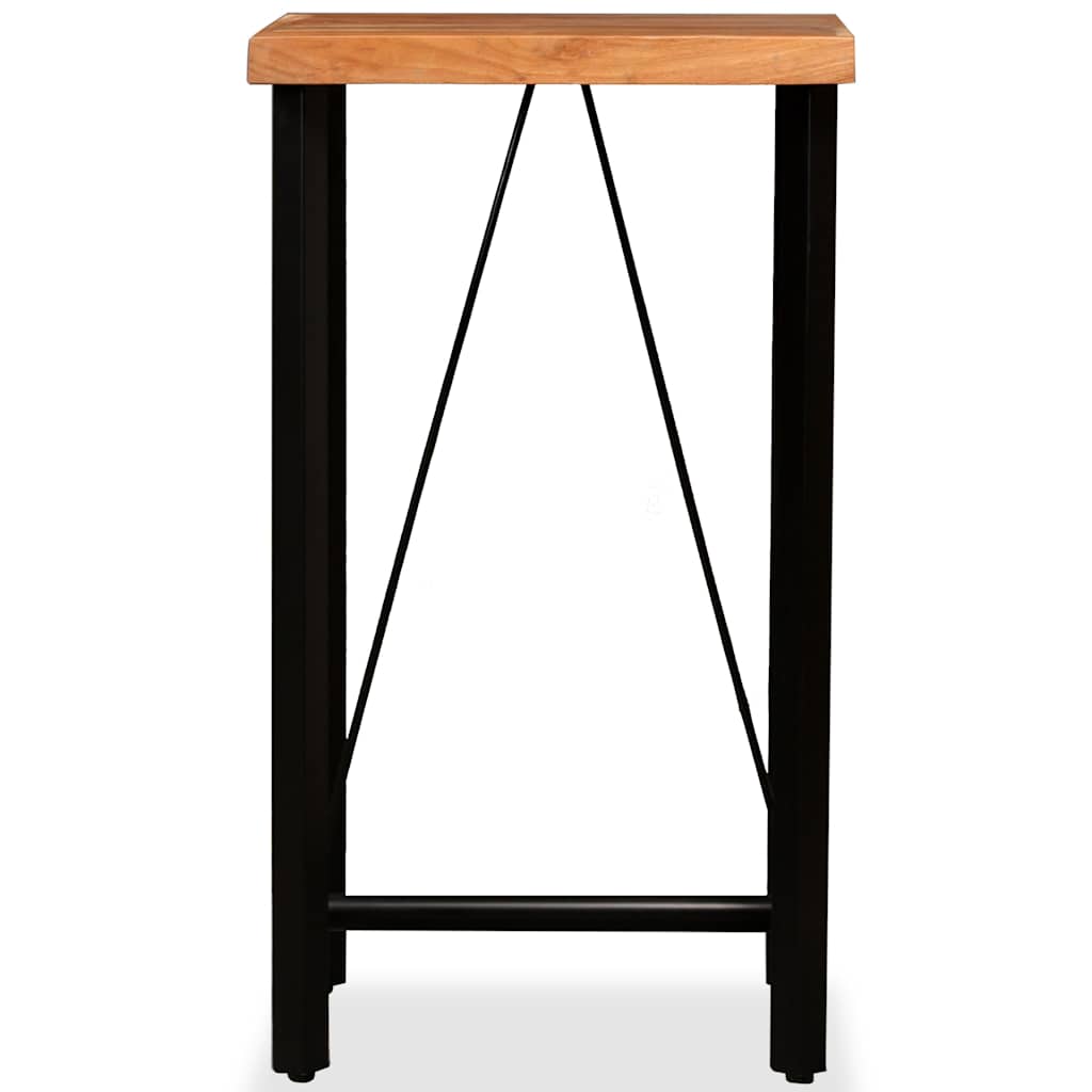 vidaXL Bar Table 60x60x107 cm Solid Acacia Wood