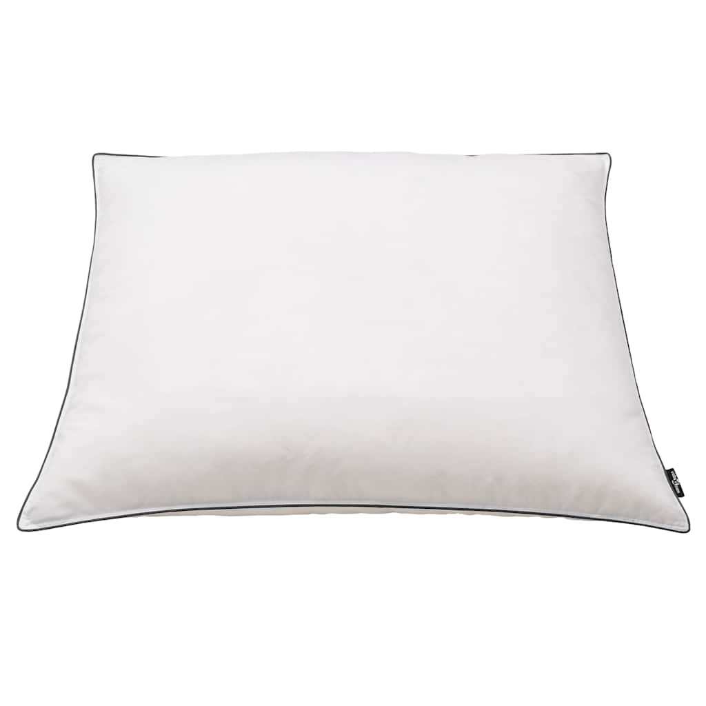 vidaXL Pillows 2 pcs feather filling 80x80 cm white