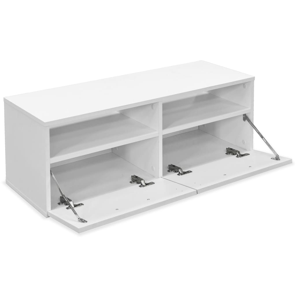 vidaXL TV Cabinet 95x35x36 cm Engineered Wood White