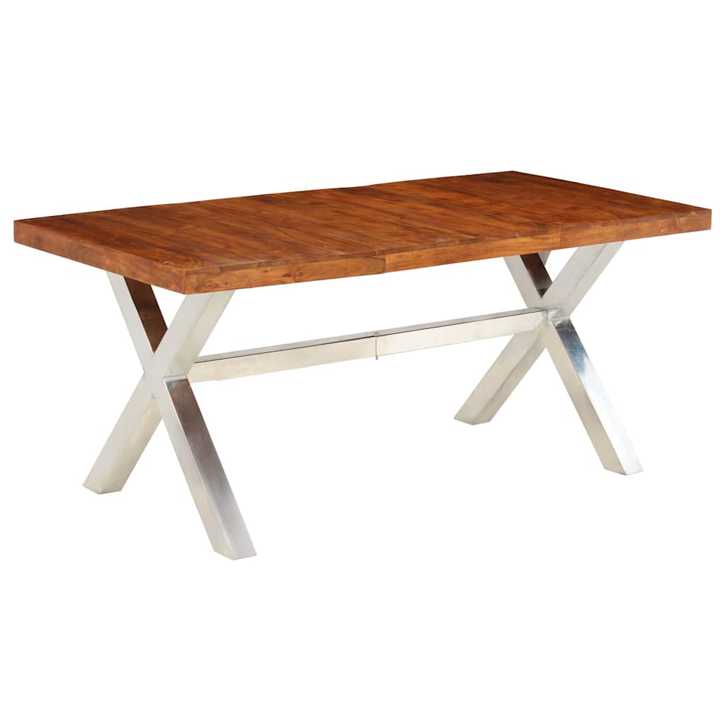 vidaXL Dining Table 180x90x76 cm Solid Wood