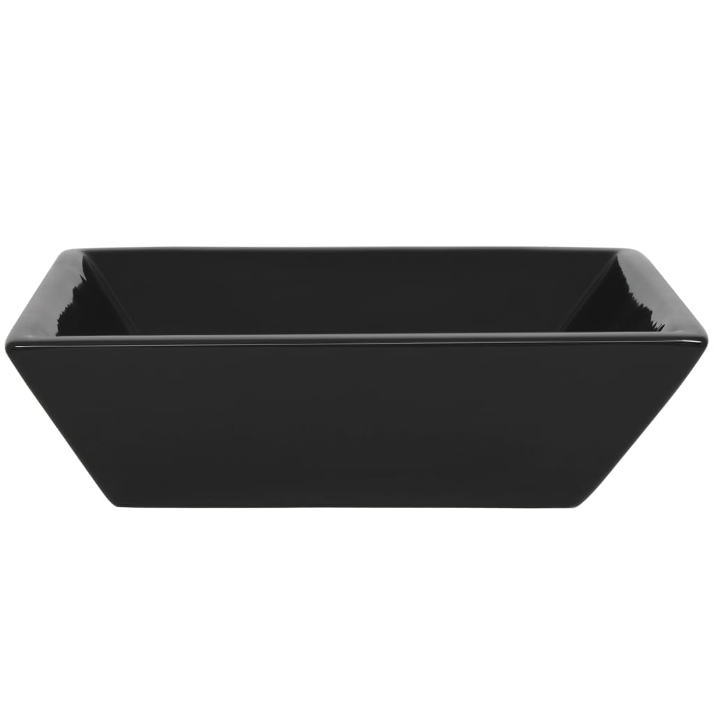 vidaXL Square Wash Basin white 41.5x41.5x12 cm ceramic