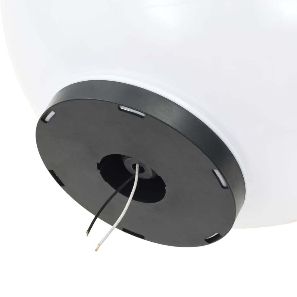 vidaXL Lampes LED sphériques 2 pcs rondes 50 cm PMMA