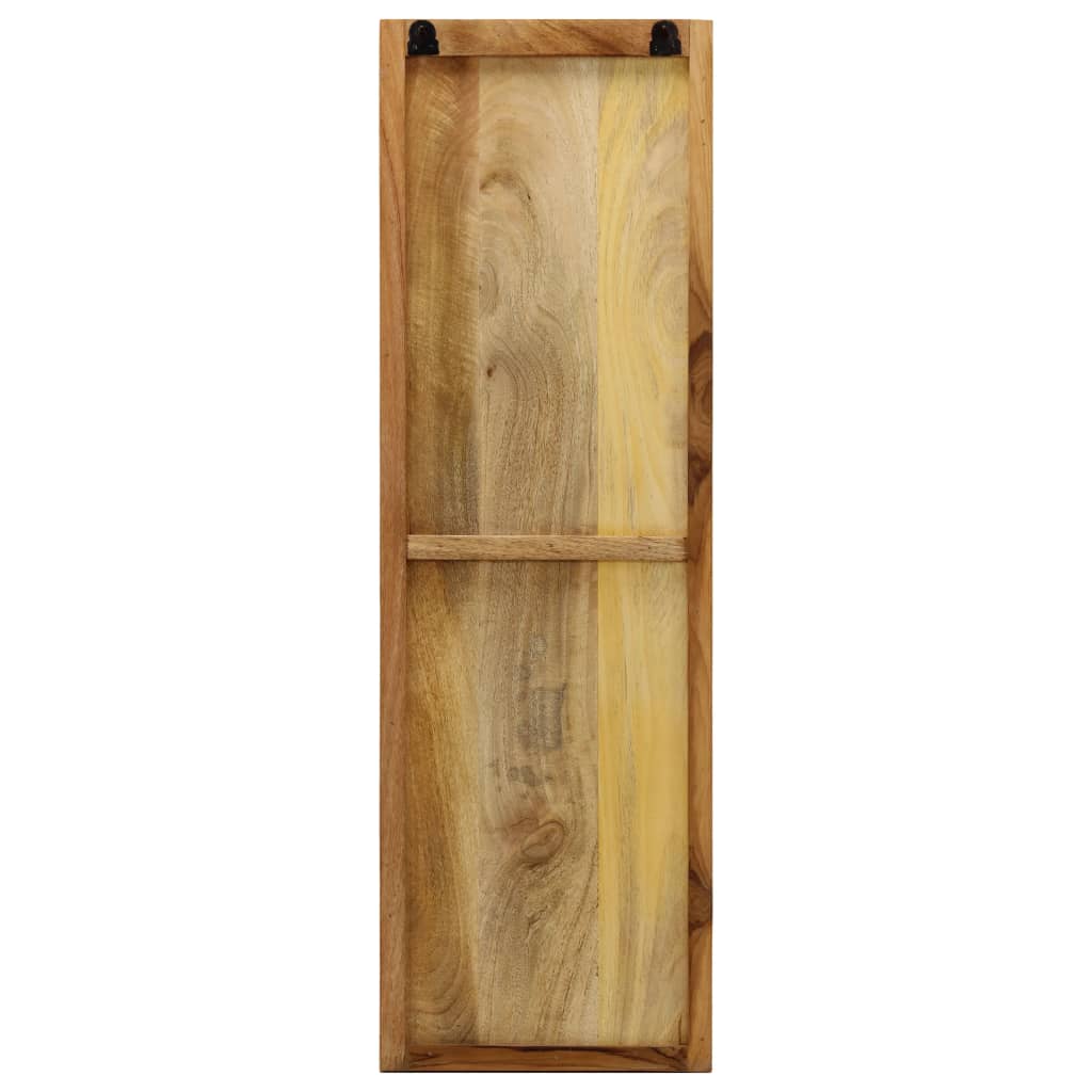 vidaXL Wall-Mounted Coat Racks 2 pcs 36x110x3 cm Solid Mango Wood