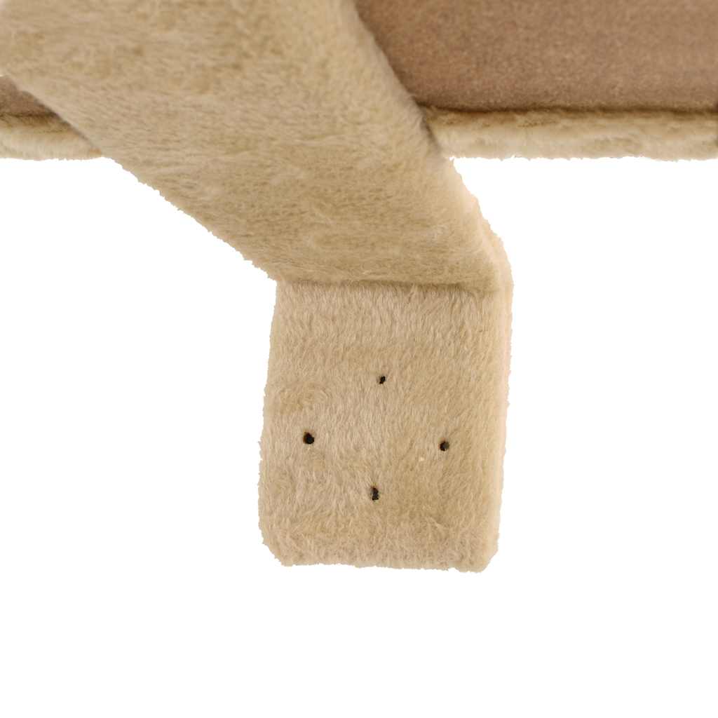 vidaXL Cat Scratching Tree with Sisal Scratching Posts Wall-mounted 194 cm Beige