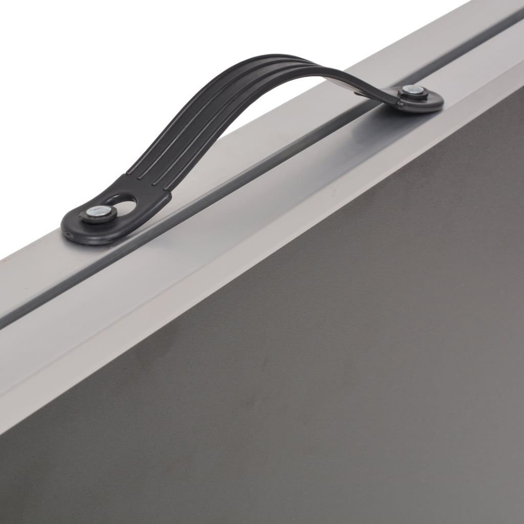 vidaXL Behangtafel inklapbaar 300x60x78 cm MDF en aluminium