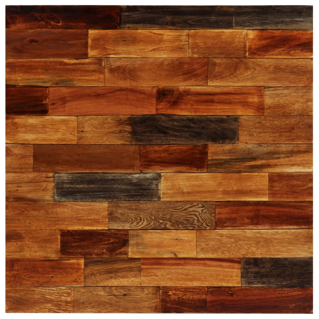 vidaXL Bar Table 70x70x106 cm Solid Reclaimed Wood