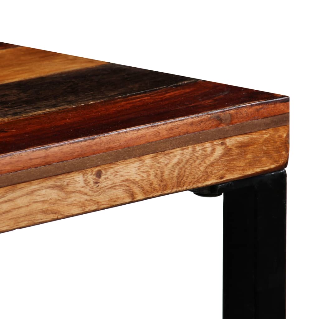 vidaXL Bar Table 70x70x106 cm Solid Reclaimed Wood