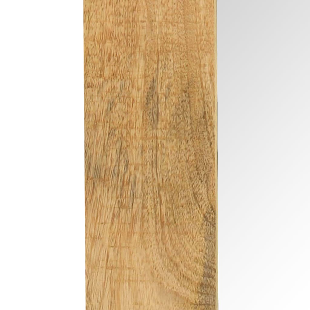 vidaXL Mirror 50x50 cm Solid Mango Wood