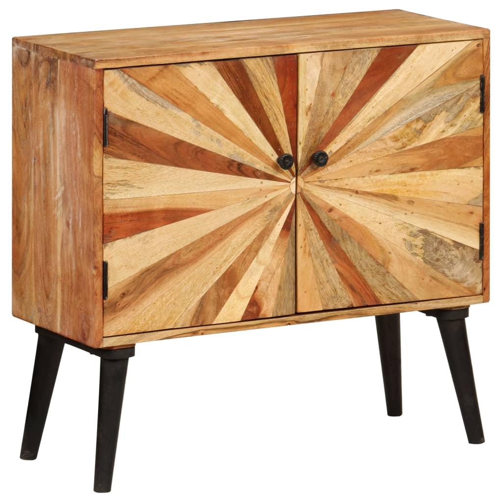 vidaXL Dressoir 85x30x75 cm massief mangohout