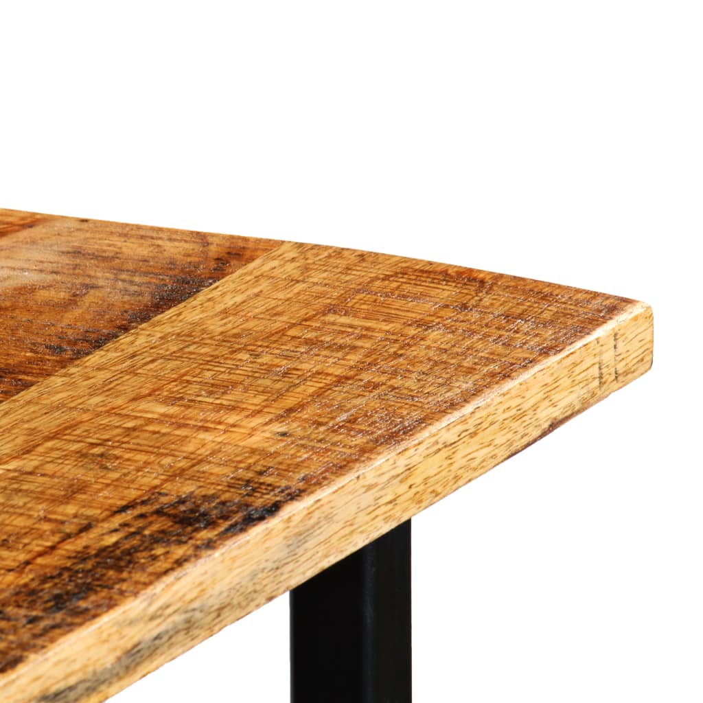 vidaXL Tractor Bar Table 60x150x107 cm Solid Mango Wood Red