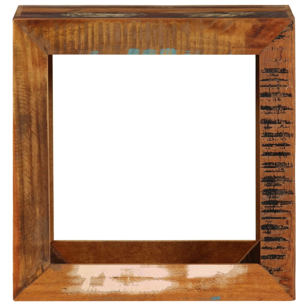 vidaXL Kruk 40x30x40 cm massief gerecycled hout