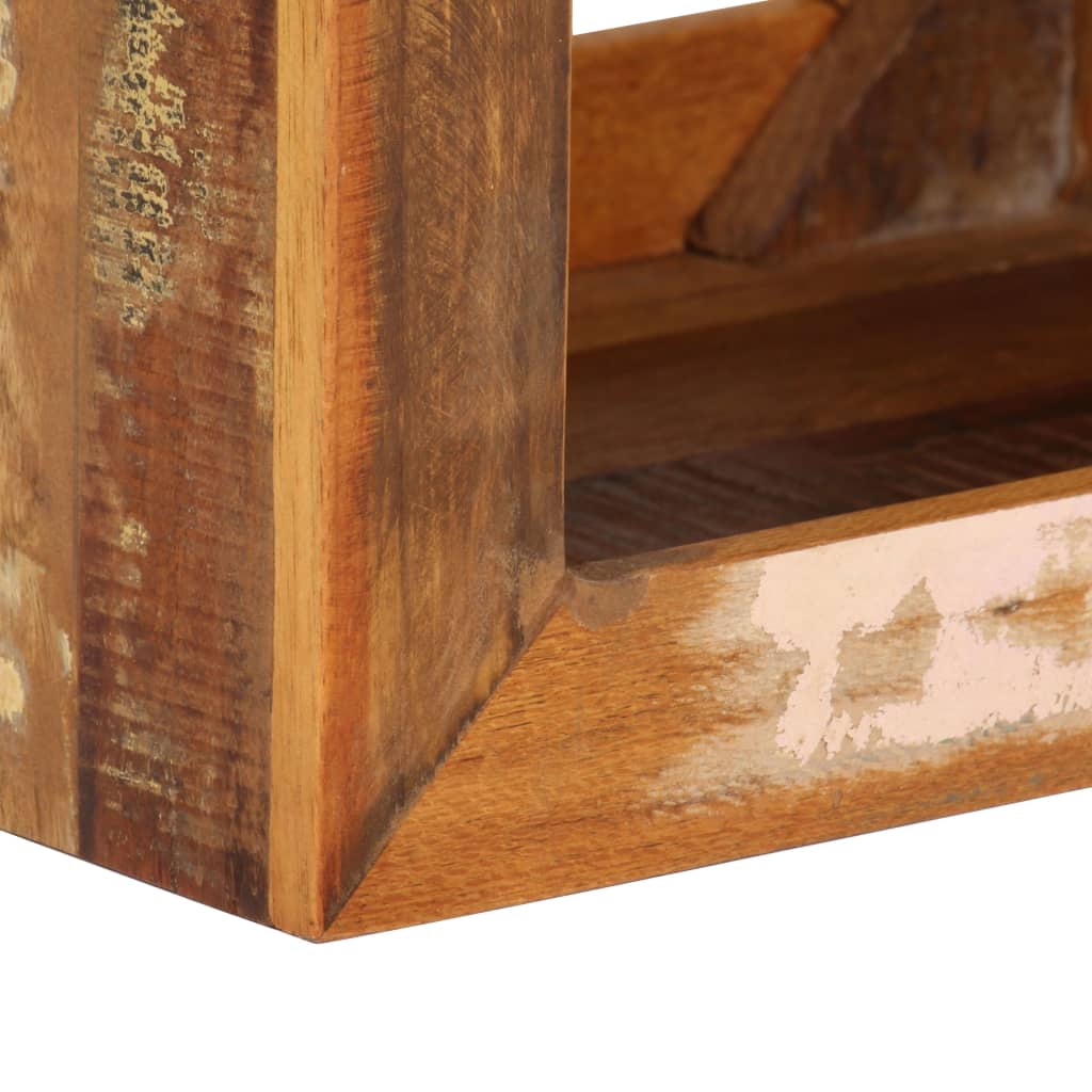 vidaXL Kruk 40x30x40 cm massief gerecycled hout