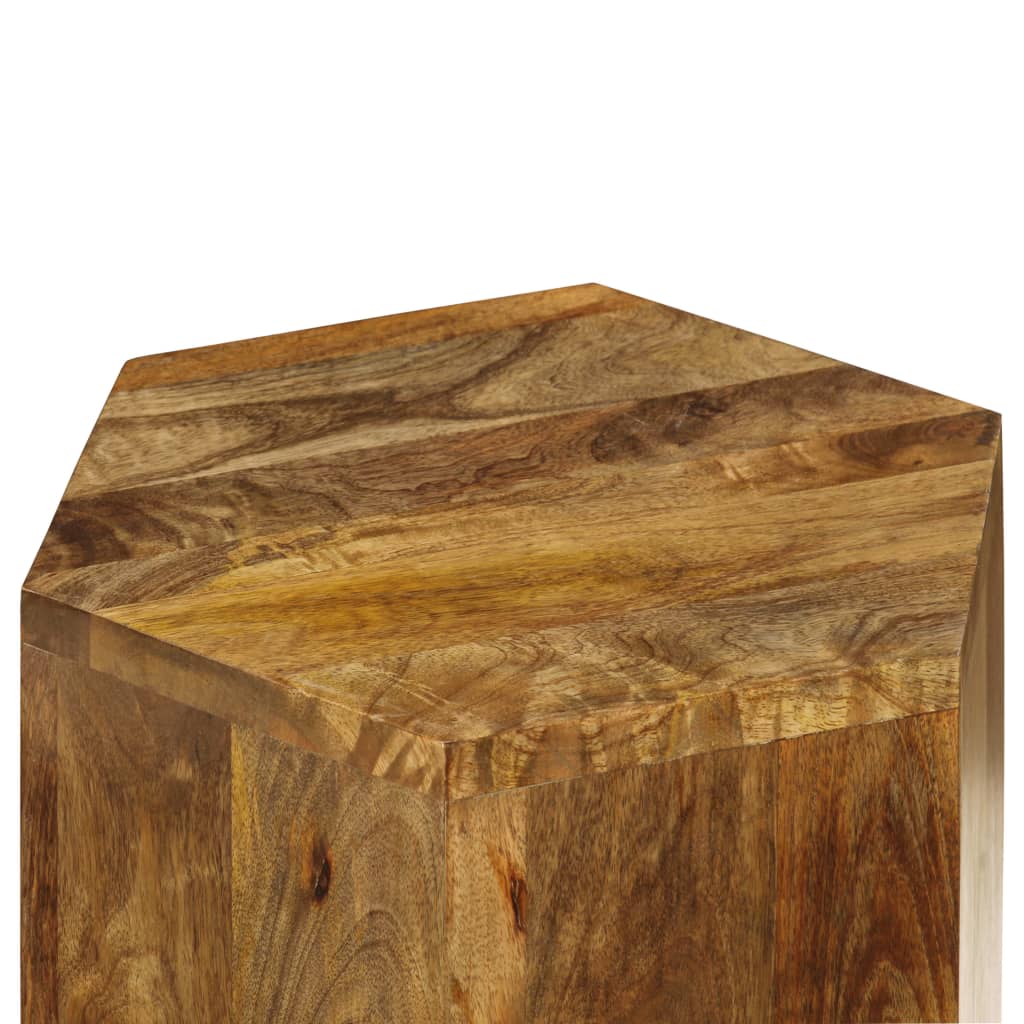 vidaXL 3-Piece Coffee Table Set Solid Mango Wood