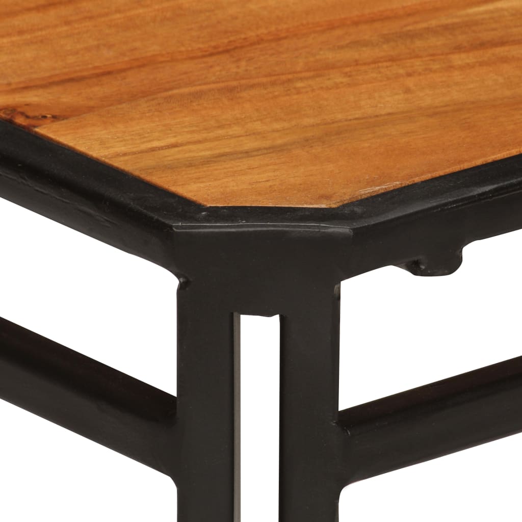 vidaXL Dining Chairs 2 pcs Solid Acacia Wood